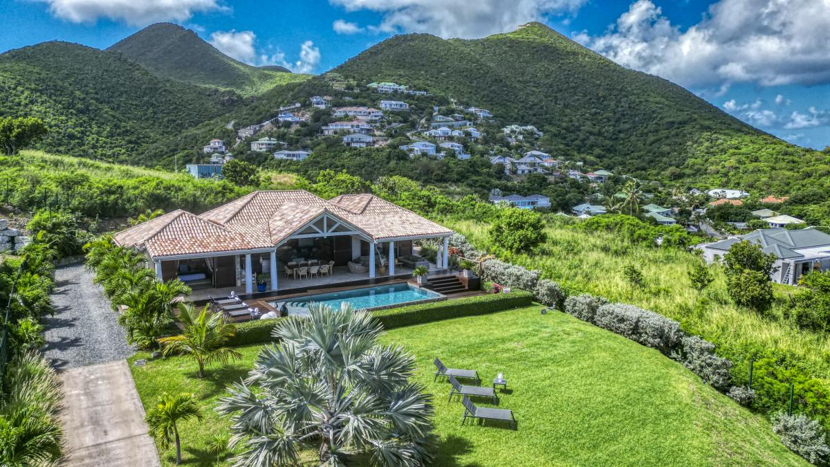 Location villa à la Baie Orientale Saint Martin_ Vue d'ensemble - 40